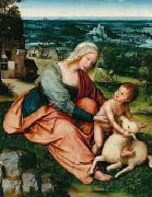 Madonna and Child with the Lamb. Quentin Matsys